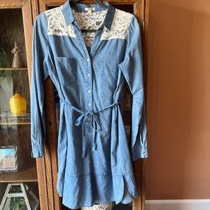 Timing Size L Denim Tunic